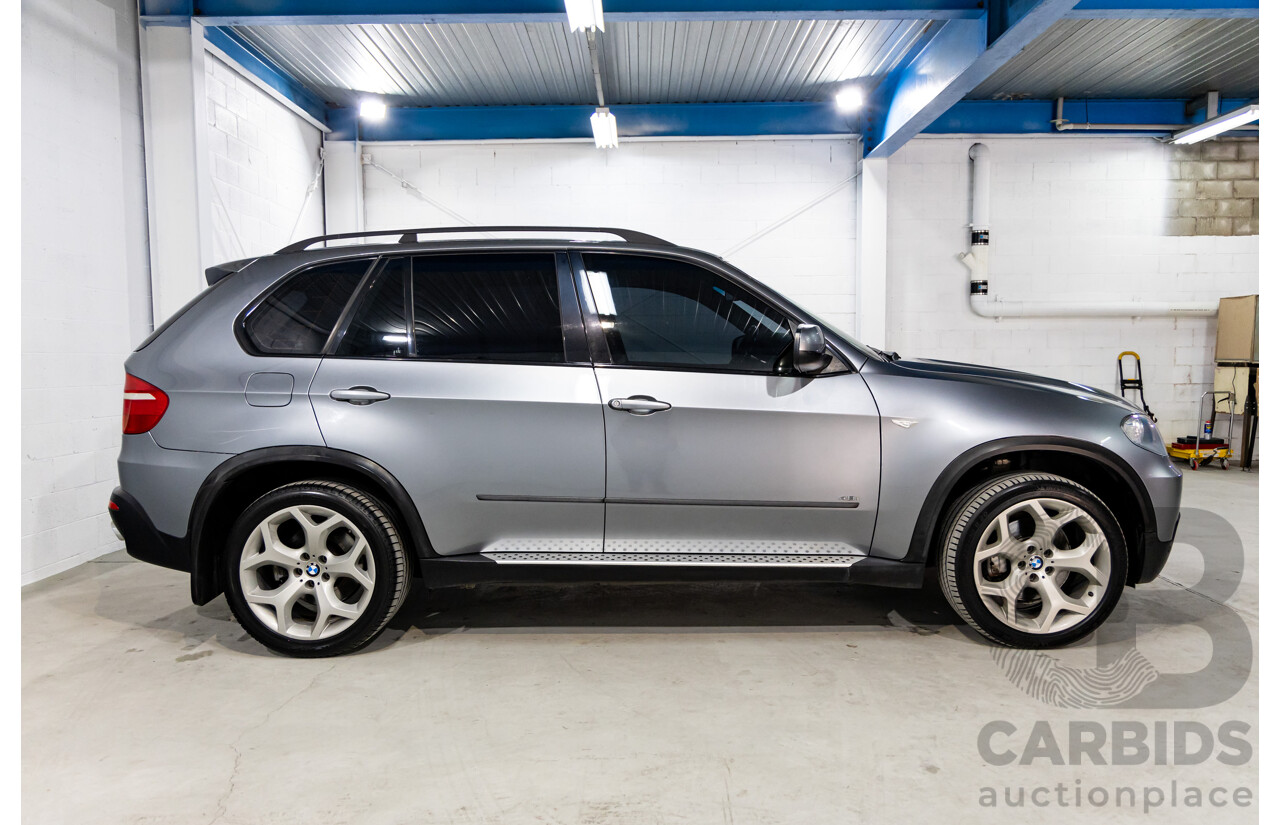 11/2007 Bmw X5 4.8i E70 xDrive (4x4) 4d Wagon Space Grey Metallic V8 4.8L