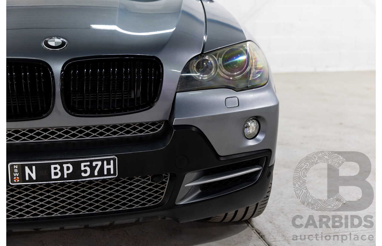 11/2007 Bmw X5 4.8i E70 xDrive (4x4) 4d Wagon Space Grey Metallic V8 4.8L