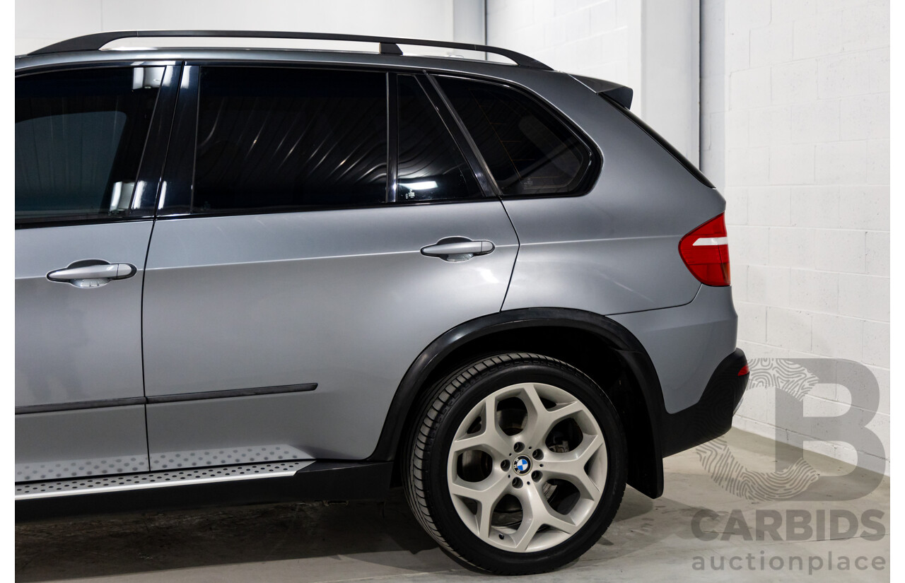 11/2007 Bmw X5 4.8i E70 xDrive (4x4) 4d Wagon Space Grey Metallic V8 4.8L