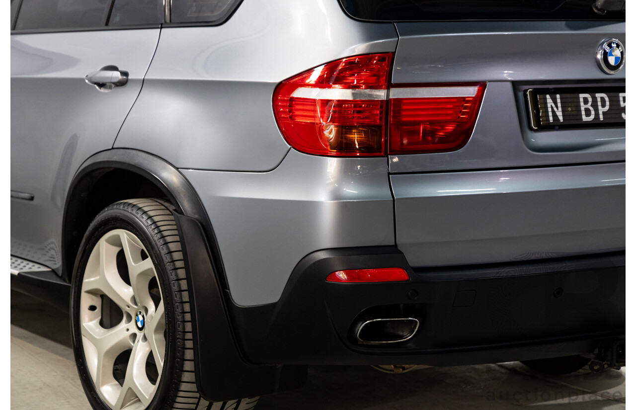 11/2007 Bmw X5 4.8i E70 xDrive (4x4) 4d Wagon Space Grey Metallic V8 4.8L