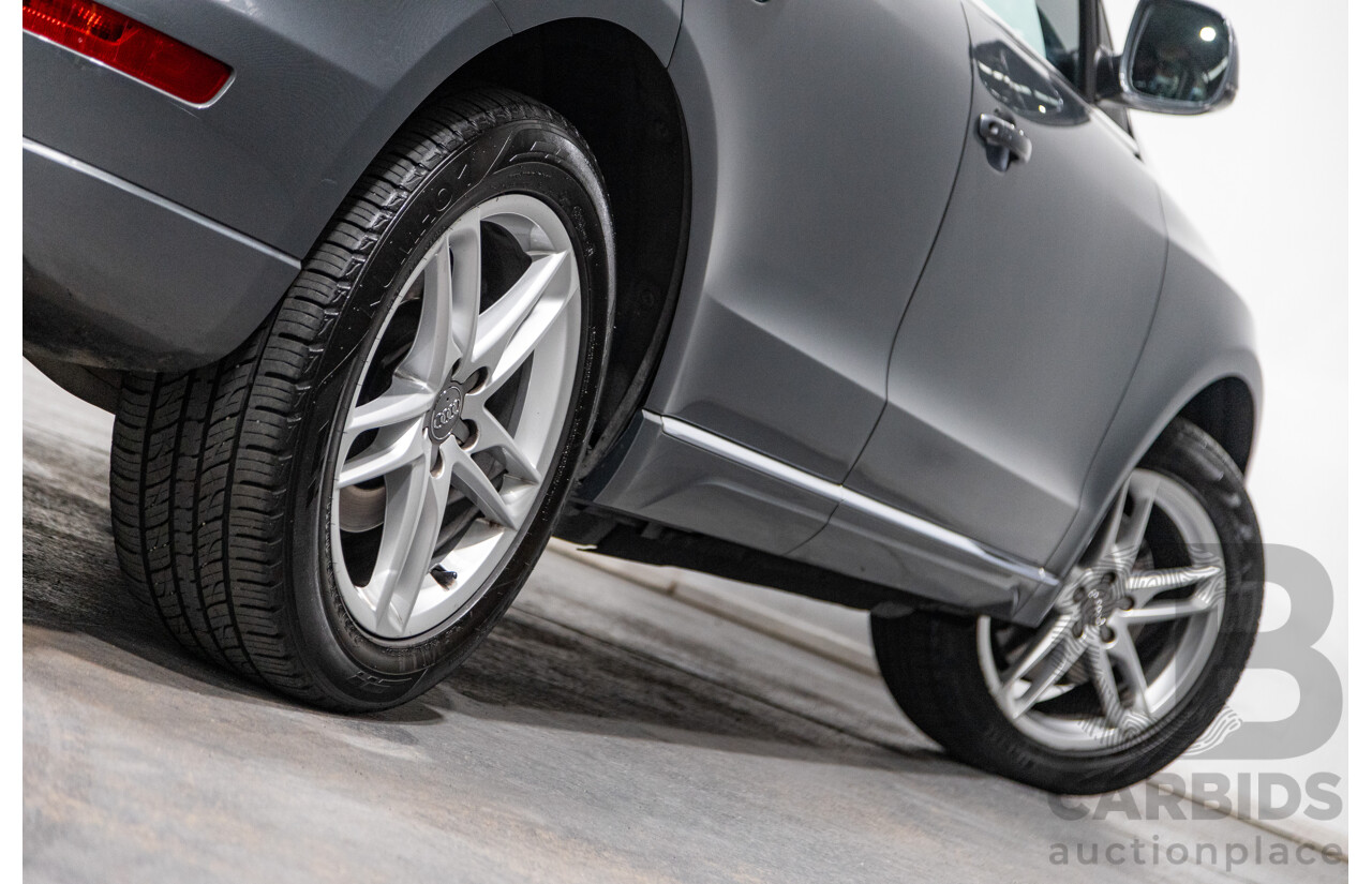 5/2014 Audi Q5 3.0 TDI Quattro (AWD) 8R MY14 4d Wagon Monsoon Grey Metallic Turbo Diesel V6 3.0L