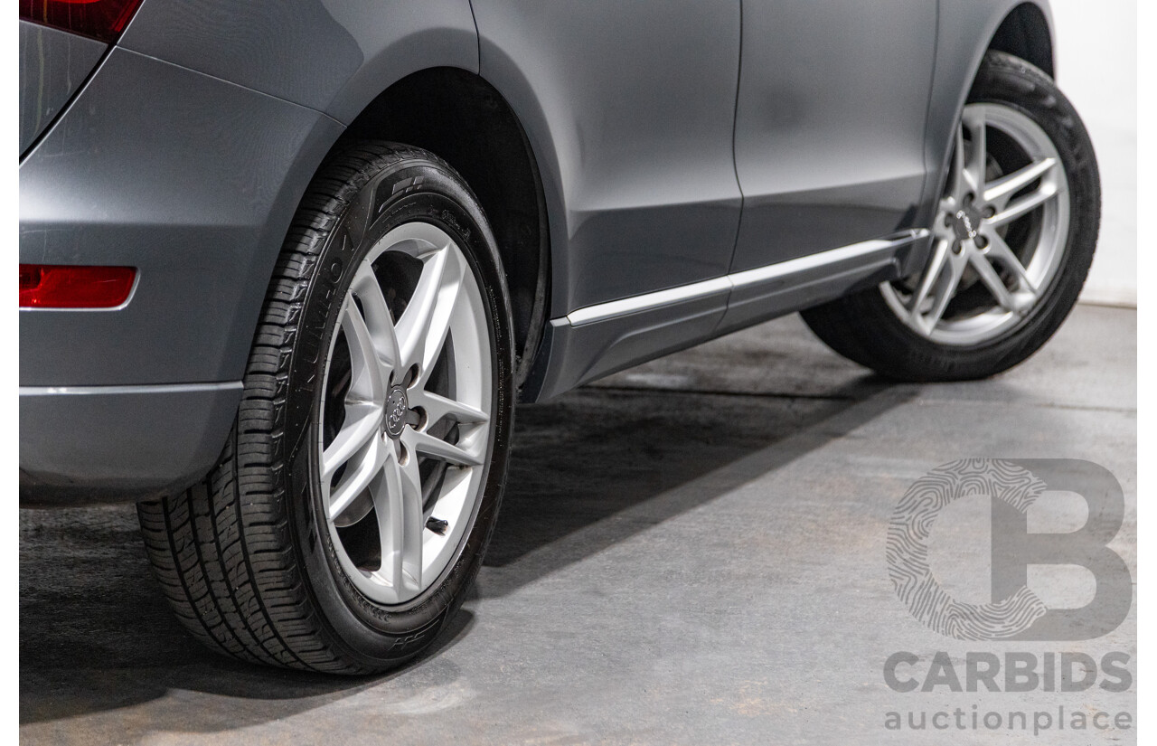 5/2014 Audi Q5 3.0 TDI Quattro (AWD) 8R MY14 4d Wagon Monsoon Grey Metallic Turbo Diesel V6 3.0L