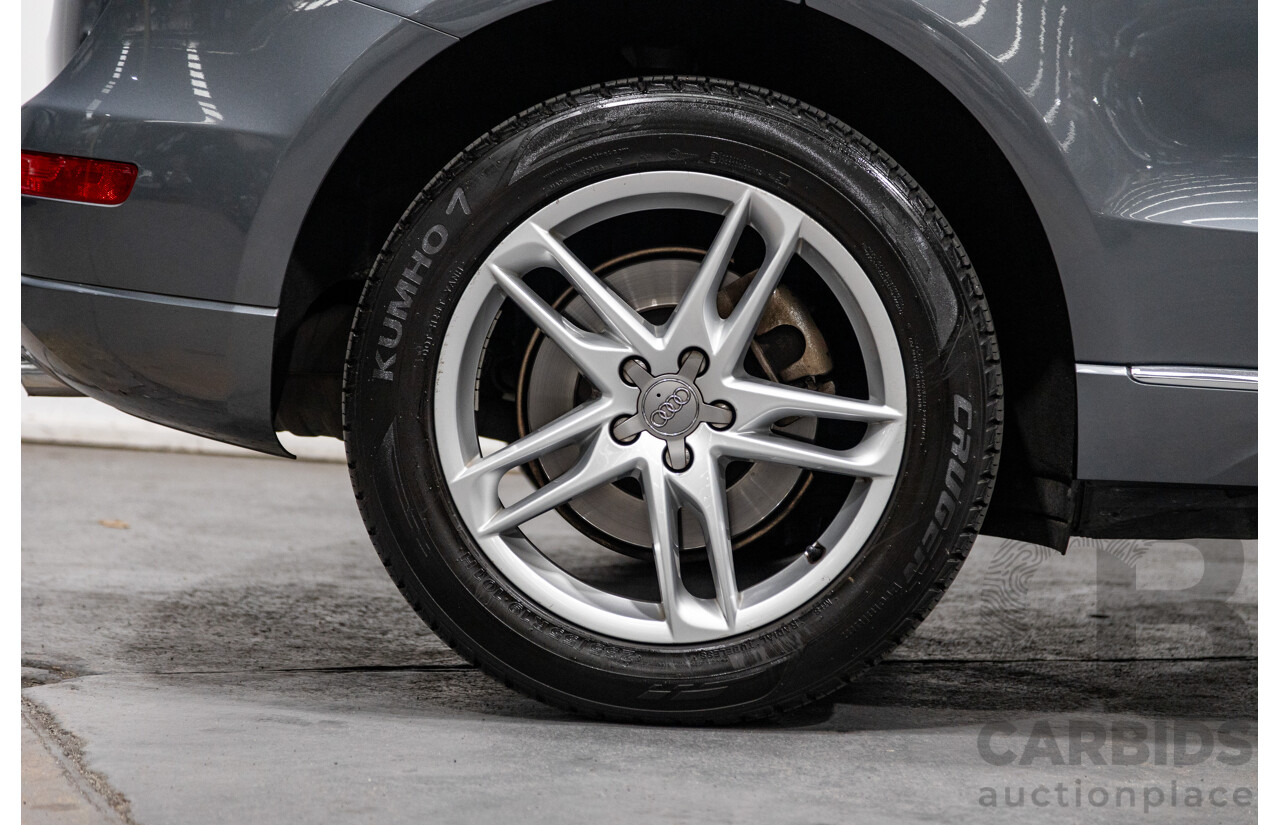 5/2014 Audi Q5 3.0 TDI Quattro (AWD) 8R MY14 4d Wagon Monsoon Grey Metallic Turbo Diesel V6 3.0L