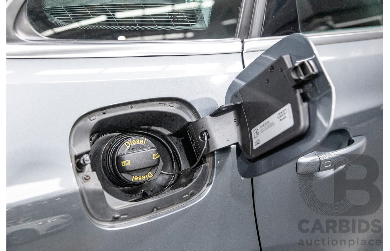 5/2014 Audi Q5 3.0 TDI Quattro (AWD) 8R MY14 4d Wagon Monsoon Grey Metallic Turbo Diesel V6 3.0L