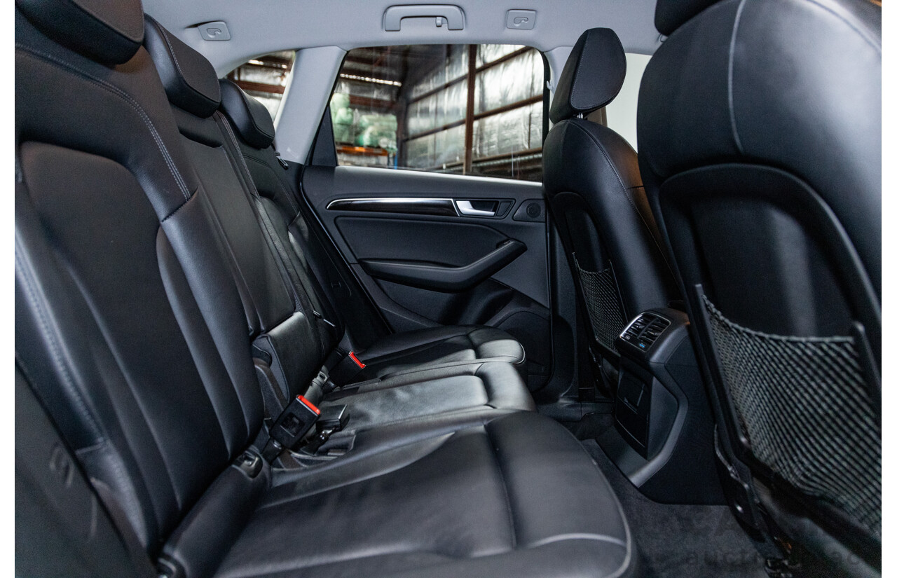5/2014 Audi Q5 3.0 TDI Quattro (AWD) 8R MY14 4d Wagon Monsoon Grey Metallic Turbo Diesel V6 3.0L