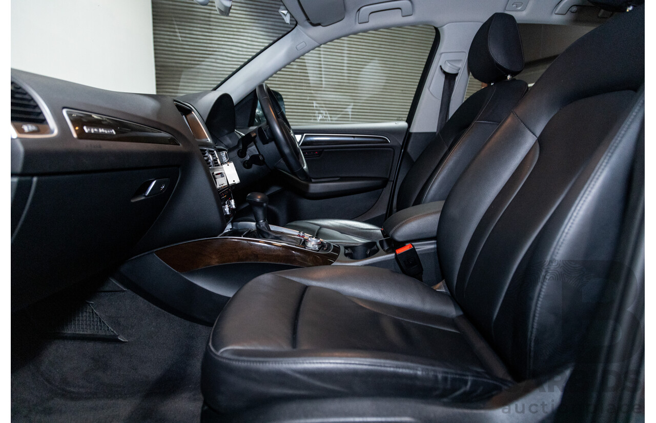 5/2014 Audi Q5 3.0 TDI Quattro (AWD) 8R MY14 4d Wagon Monsoon Grey Metallic Turbo Diesel V6 3.0L
