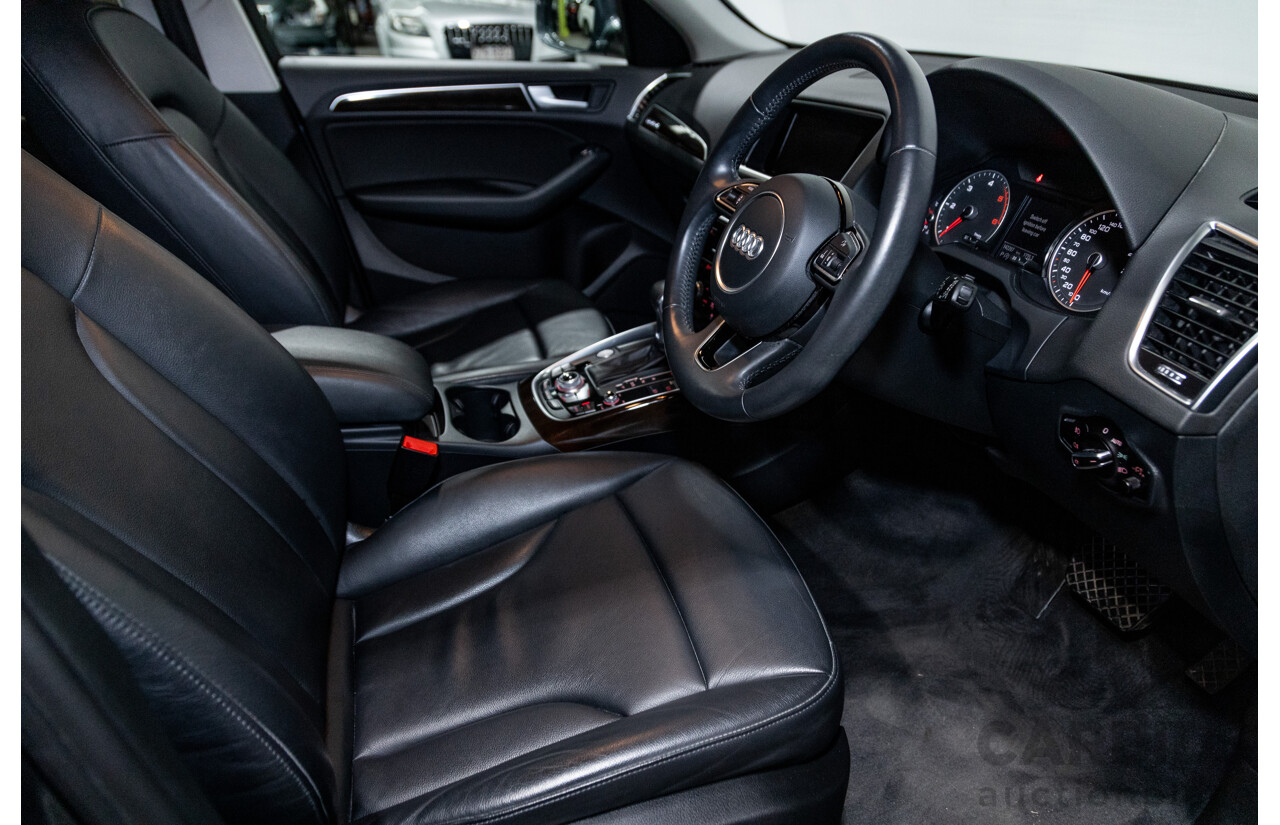 5/2014 Audi Q5 3.0 TDI Quattro (AWD) 8R MY14 4d Wagon Monsoon Grey Metallic Turbo Diesel V6 3.0L
