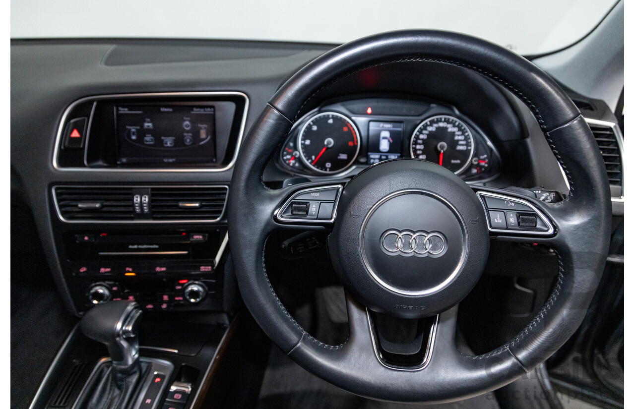 5/2014 Audi Q5 3.0 TDI Quattro (AWD) 8R MY14 4d Wagon Monsoon Grey Metallic Turbo Diesel V6 3.0L