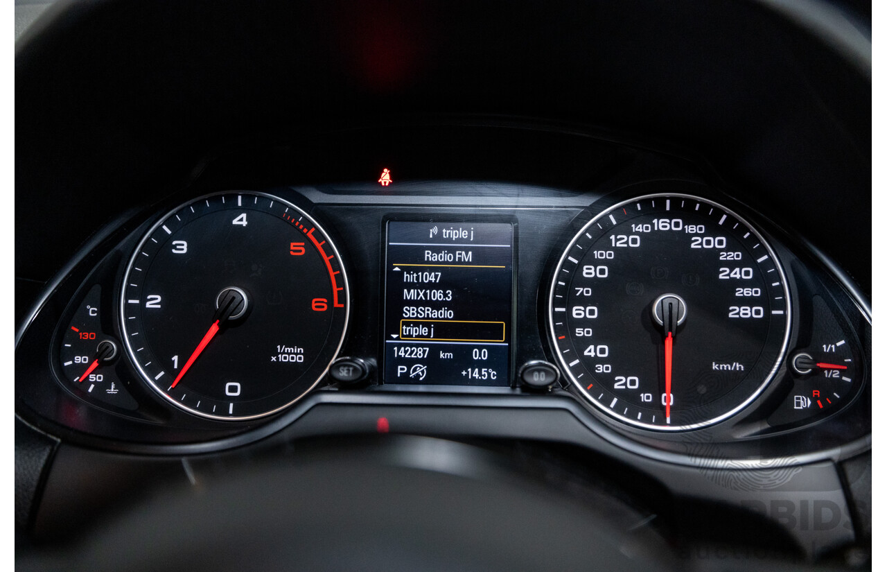 5/2014 Audi Q5 3.0 TDI Quattro (AWD) 8R MY14 4d Wagon Monsoon Grey Metallic Turbo Diesel V6 3.0L