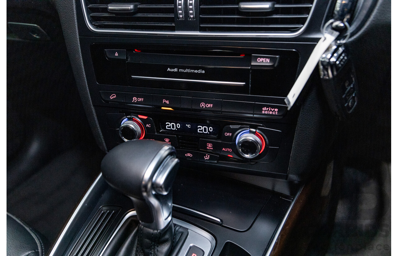 5/2014 Audi Q5 3.0 TDI Quattro (AWD) 8R MY14 4d Wagon Monsoon Grey Metallic Turbo Diesel V6 3.0L