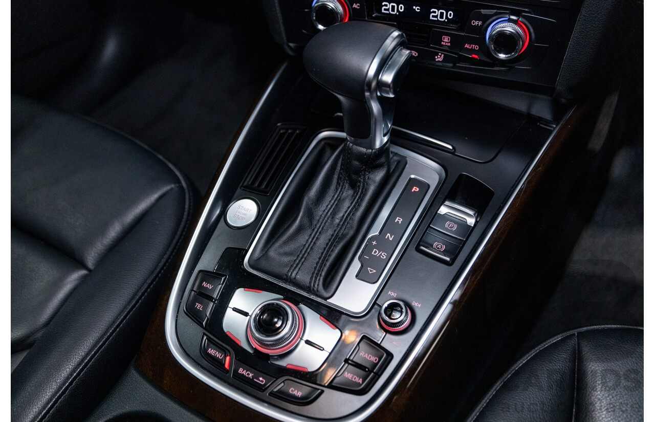 5/2014 Audi Q5 3.0 TDI Quattro (AWD) 8R MY14 4d Wagon Monsoon Grey Metallic Turbo Diesel V6 3.0L