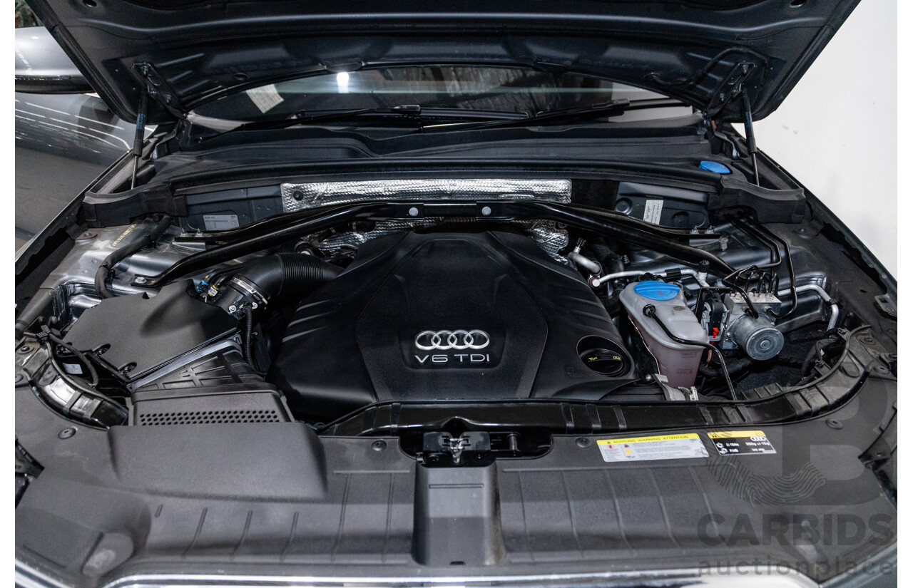 5/2014 Audi Q5 3.0 TDI Quattro (AWD) 8R MY14 4d Wagon Monsoon Grey Metallic Turbo Diesel V6 3.0L