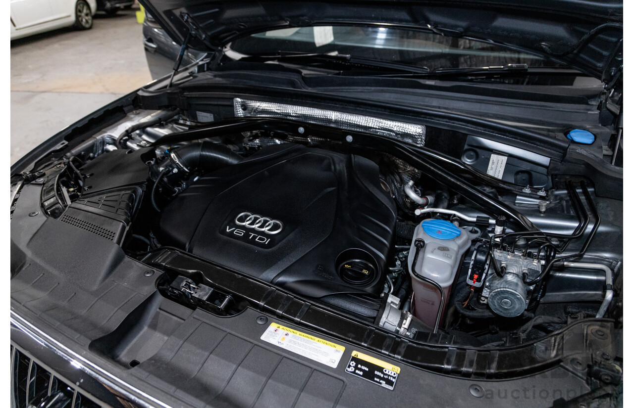 5/2014 Audi Q5 3.0 TDI Quattro (AWD) 8R MY14 4d Wagon Monsoon Grey Metallic Turbo Diesel V6 3.0L