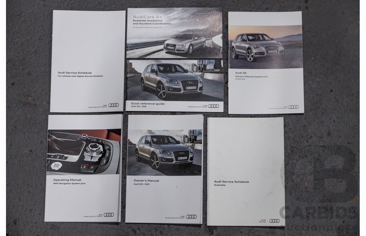 5/2014 Audi Q5 3.0 TDI Quattro (AWD) 8R MY14 4d Wagon Monsoon Grey Metallic Turbo Diesel V6 3.0L