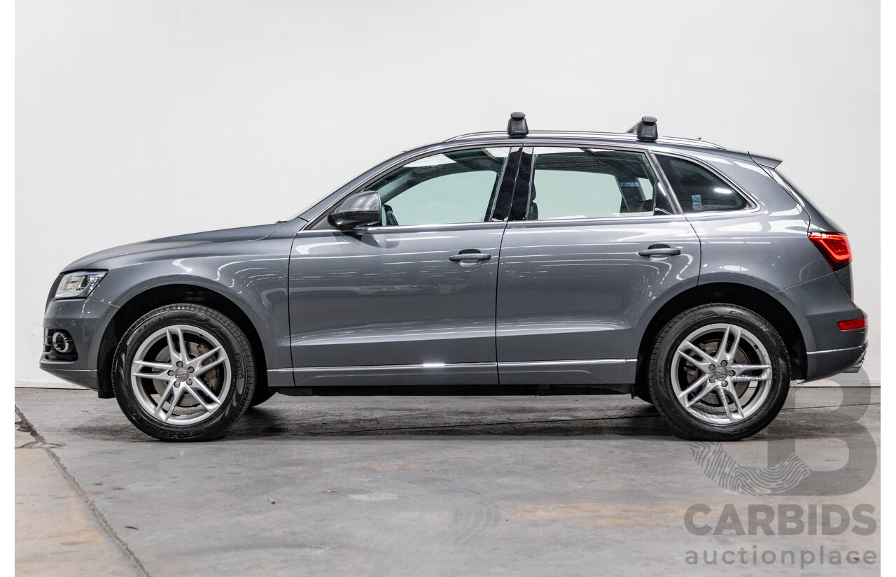 5/2014 Audi Q5 3.0 TDI Quattro (AWD) 8R MY14 4d Wagon Monsoon Grey Metallic Turbo Diesel V6 3.0L