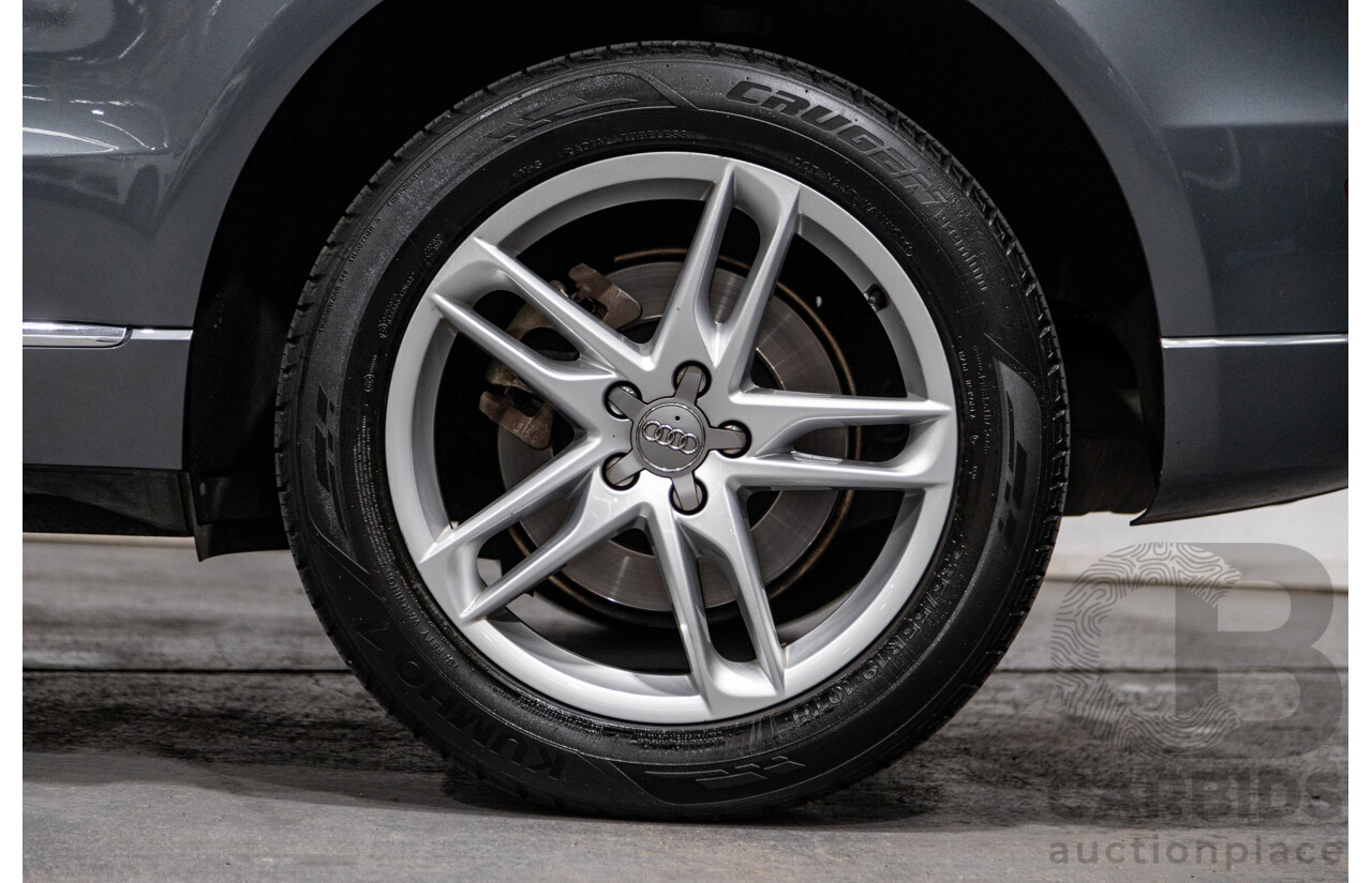 5/2014 Audi Q5 3.0 TDI Quattro (AWD) 8R MY14 4d Wagon Monsoon Grey Metallic Turbo Diesel V6 3.0L