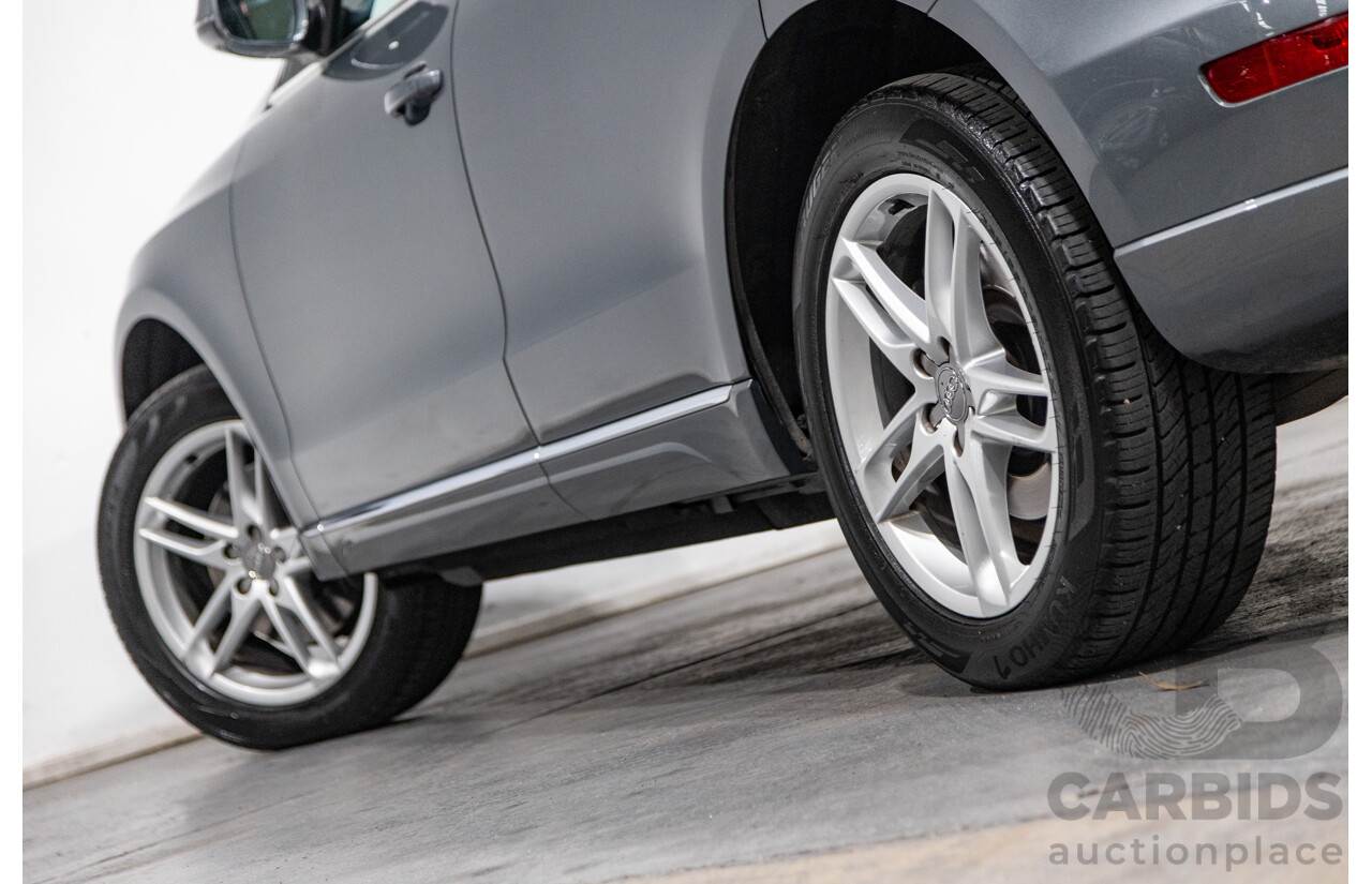 5/2014 Audi Q5 3.0 TDI Quattro (AWD) 8R MY14 4d Wagon Monsoon Grey Metallic Turbo Diesel V6 3.0L