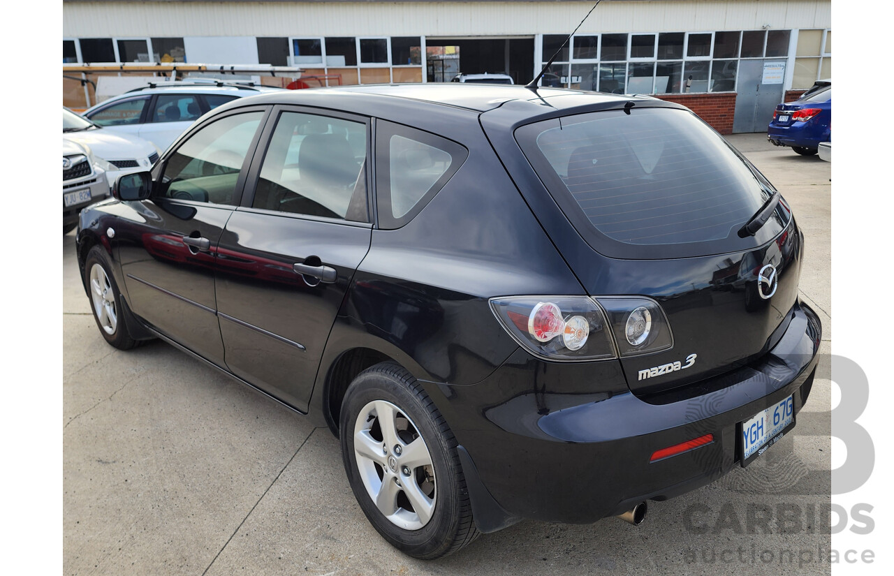 12/2008 Mazda Mazda3 NEO BK MY06 UPGRADE 5d Hatchback Black 2.0L