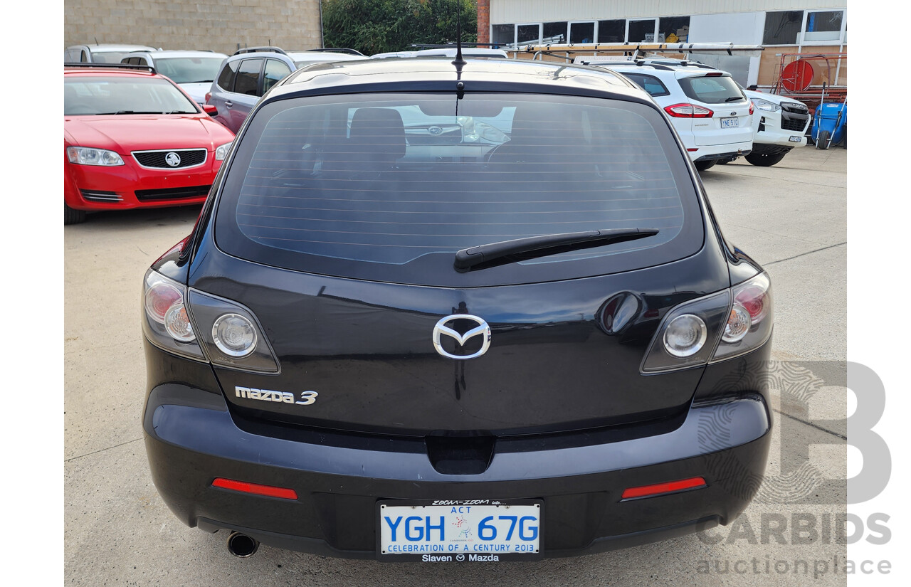 12/2008 Mazda Mazda3 NEO BK MY06 UPGRADE 5d Hatchback Black 2.0L