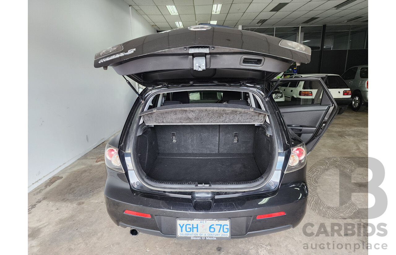 12/2008 Mazda Mazda3 NEO BK MY06 UPGRADE 5d Hatchback Black 2.0L