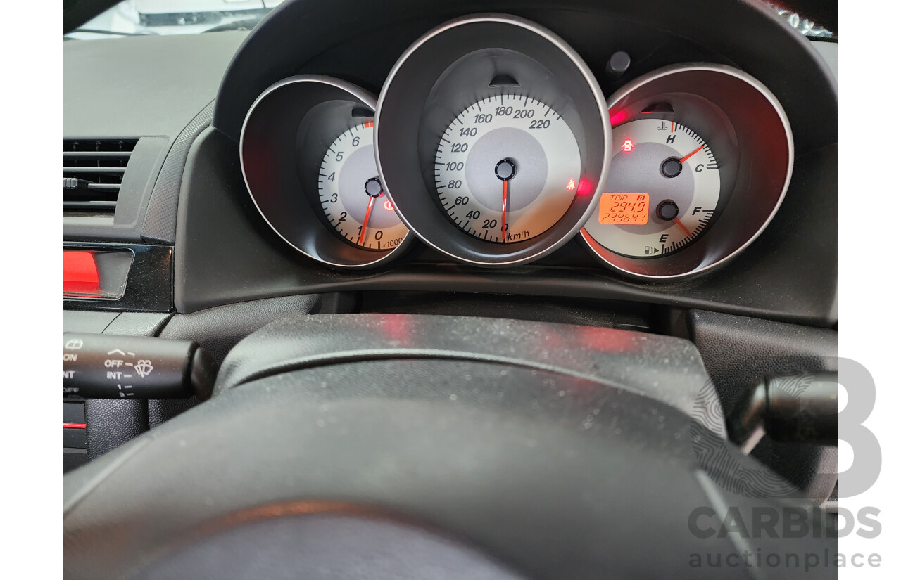 12/2008 Mazda Mazda3 NEO BK MY06 UPGRADE 5d Hatchback Black 2.0L