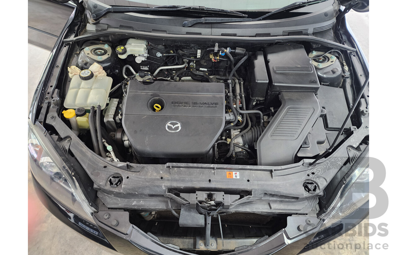 12/2008 Mazda Mazda3 NEO BK MY06 UPGRADE 5d Hatchback Black 2.0L