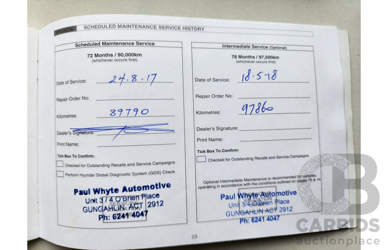 12/2011 Hyundai i30 SX 1.6 CRDi FD MY11 5d Hatchback Silver Or Chrome 1.6L