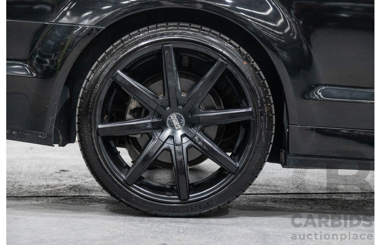 11/2012 Holden Commodore SV6 Z-Series VE II MY12.5 Utility Black V6 3.6L