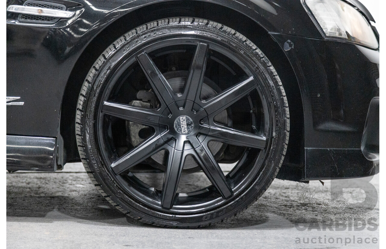 11/2012 Holden Commodore SV6 Z-Series VE II MY12.5 Utility Black V6 3.6L