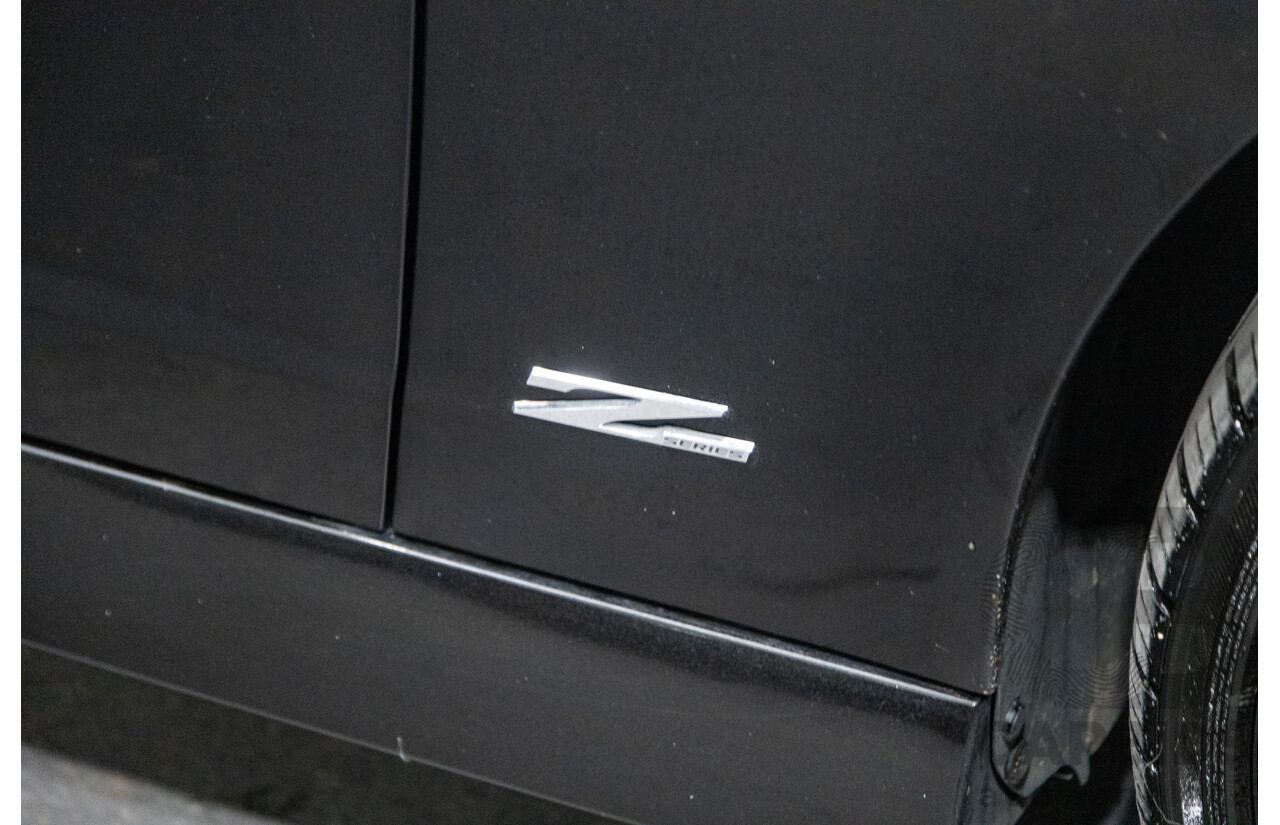 11/2012 Holden Commodore SV6 Z-Series VE II MY12.5 Utility Black V6 3.6L