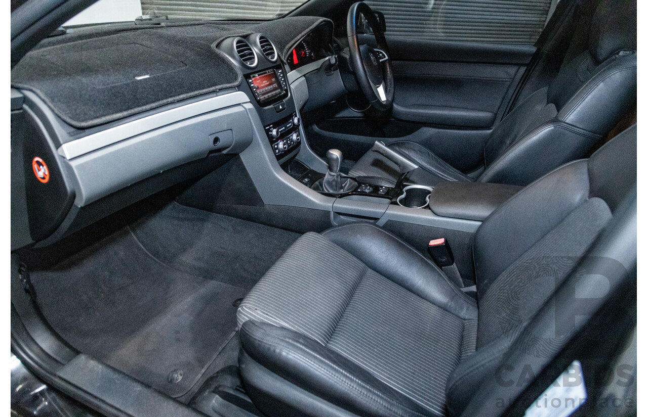 11/2012 Holden Commodore SV6 Z-Series VE II MY12.5 Utility Black V6 3.6L