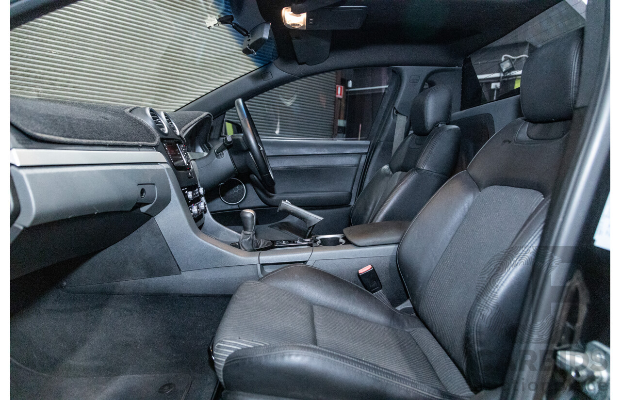 11/2012 Holden Commodore SV6 Z-Series VE II MY12.5 Utility Black V6 3.6L