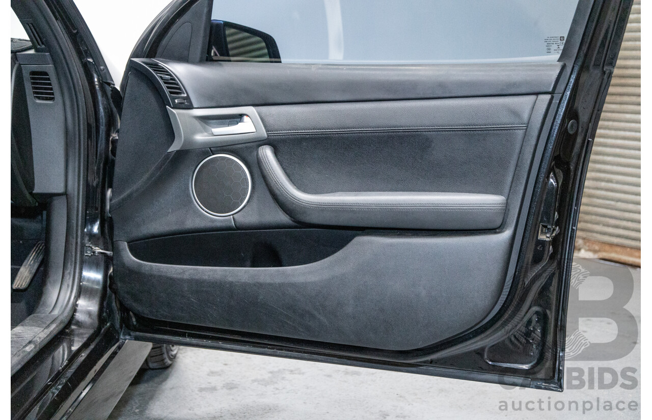 11/2012 Holden Commodore SV6 Z-Series VE II MY12.5 Utility Black V6 3.6L