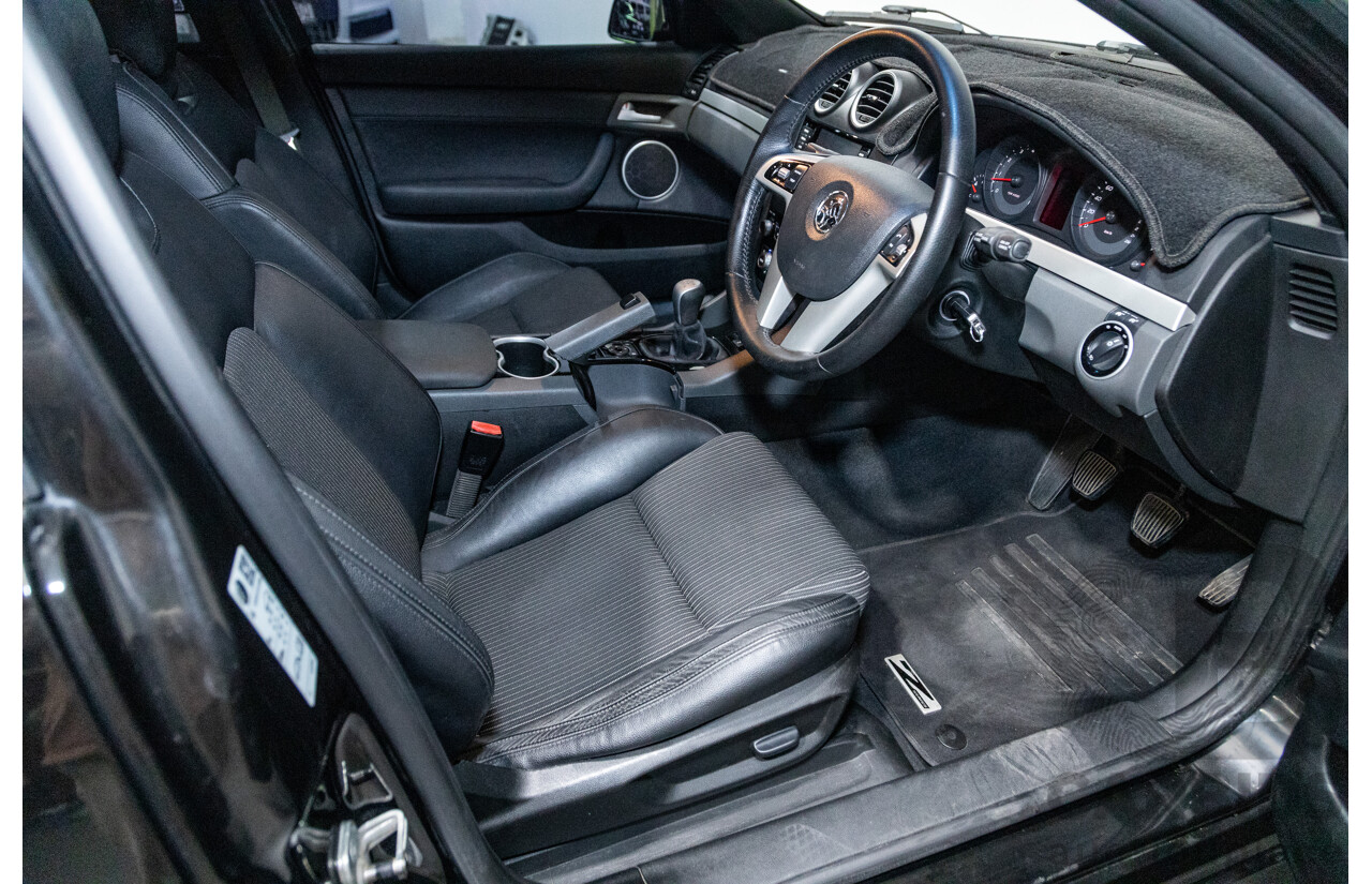 11/2012 Holden Commodore SV6 Z-Series VE II MY12.5 Utility Black V6 3.6L