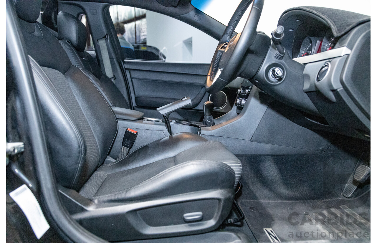 11/2012 Holden Commodore SV6 Z-Series VE II MY12.5 Utility Black V6 3.6L