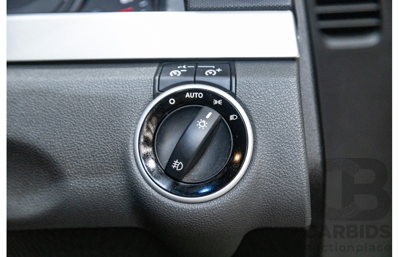 11/2012 Holden Commodore SV6 Z-Series VE II MY12.5 Utility Black V6 3.6L