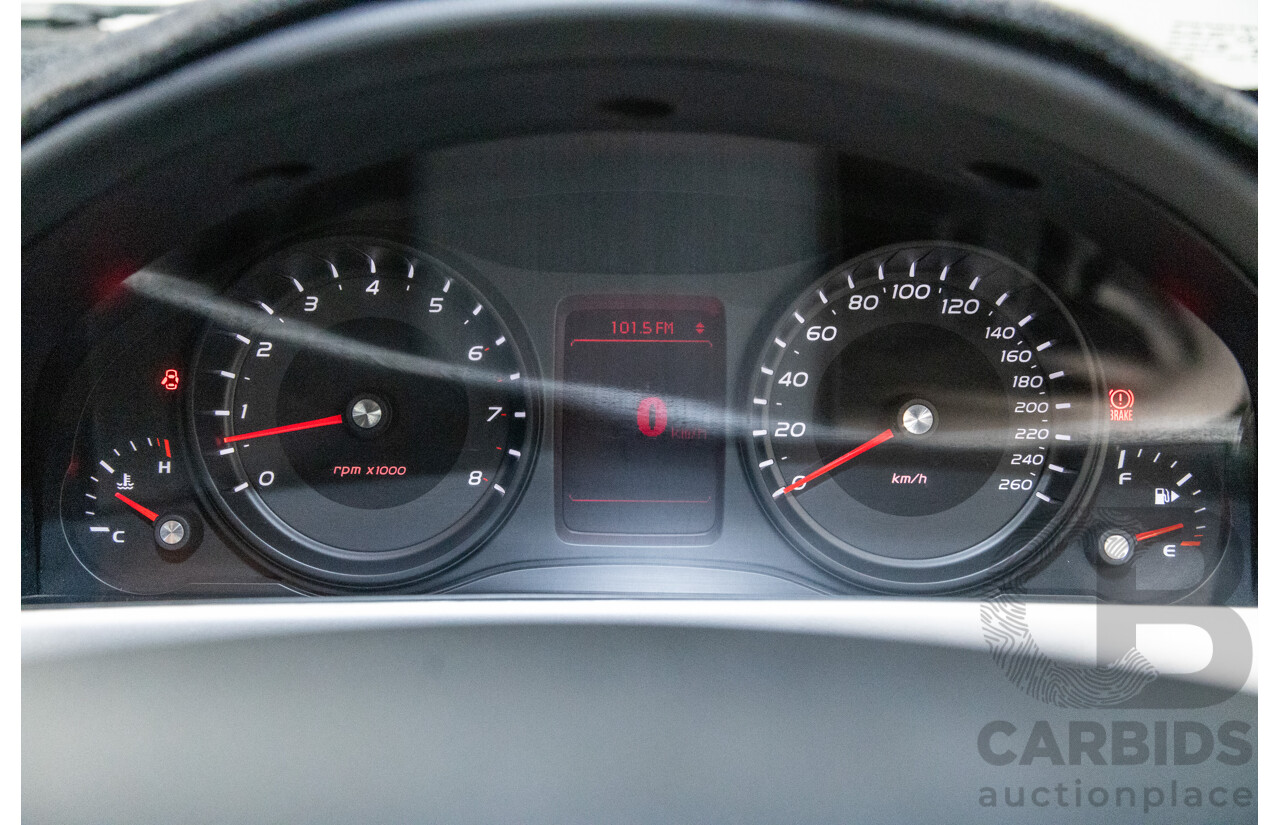 11/2012 Holden Commodore SV6 Z-Series VE II MY12.5 Utility Black V6 3.6L