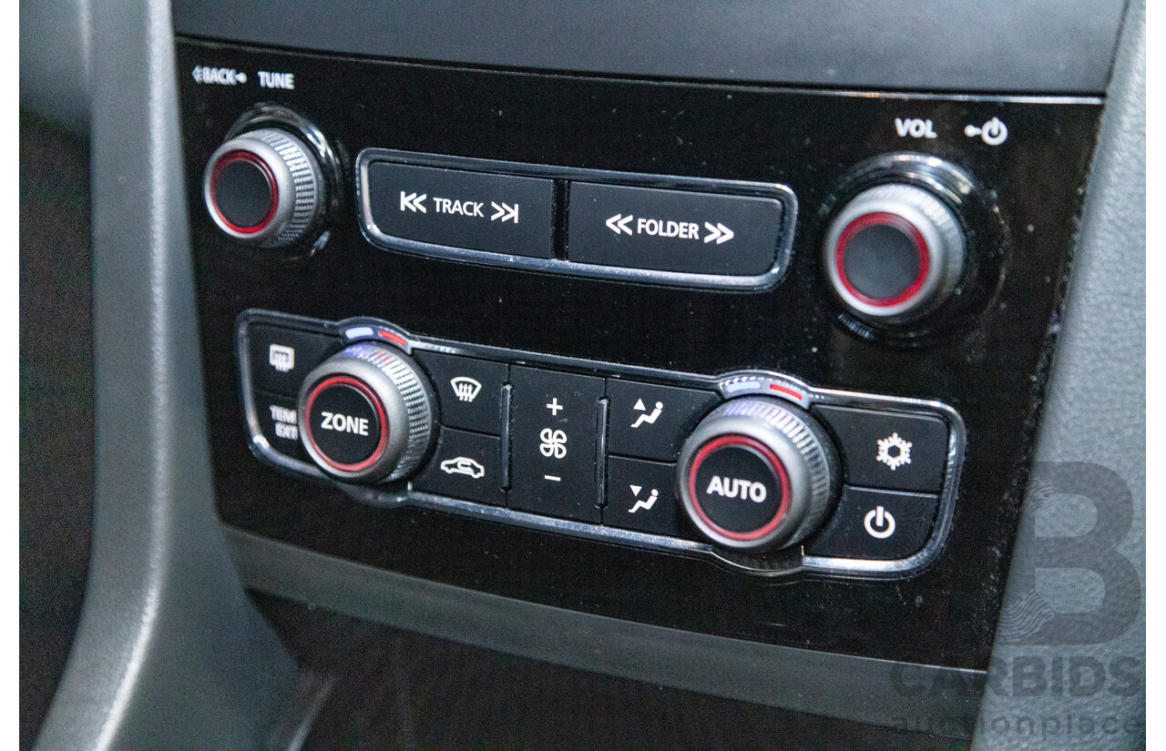 11/2012 Holden Commodore SV6 Z-Series VE II MY12.5 Utility Black V6 3.6L