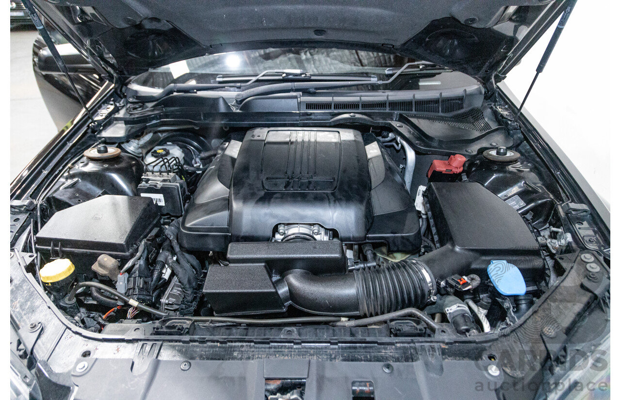 11/2012 Holden Commodore SV6 Z-Series VE II MY12.5 Utility Black V6 3.6L
