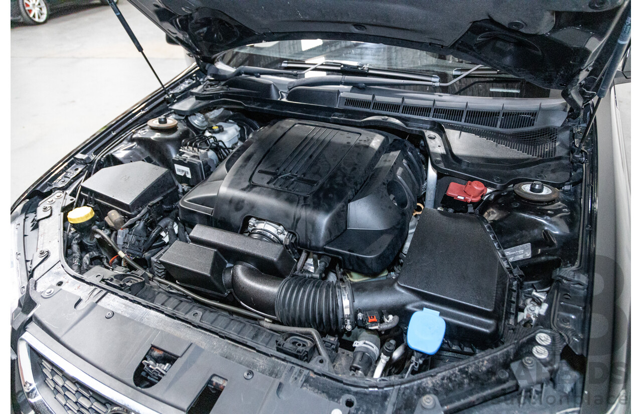 11/2012 Holden Commodore SV6 Z-Series VE II MY12.5 Utility Black V6 3.6L