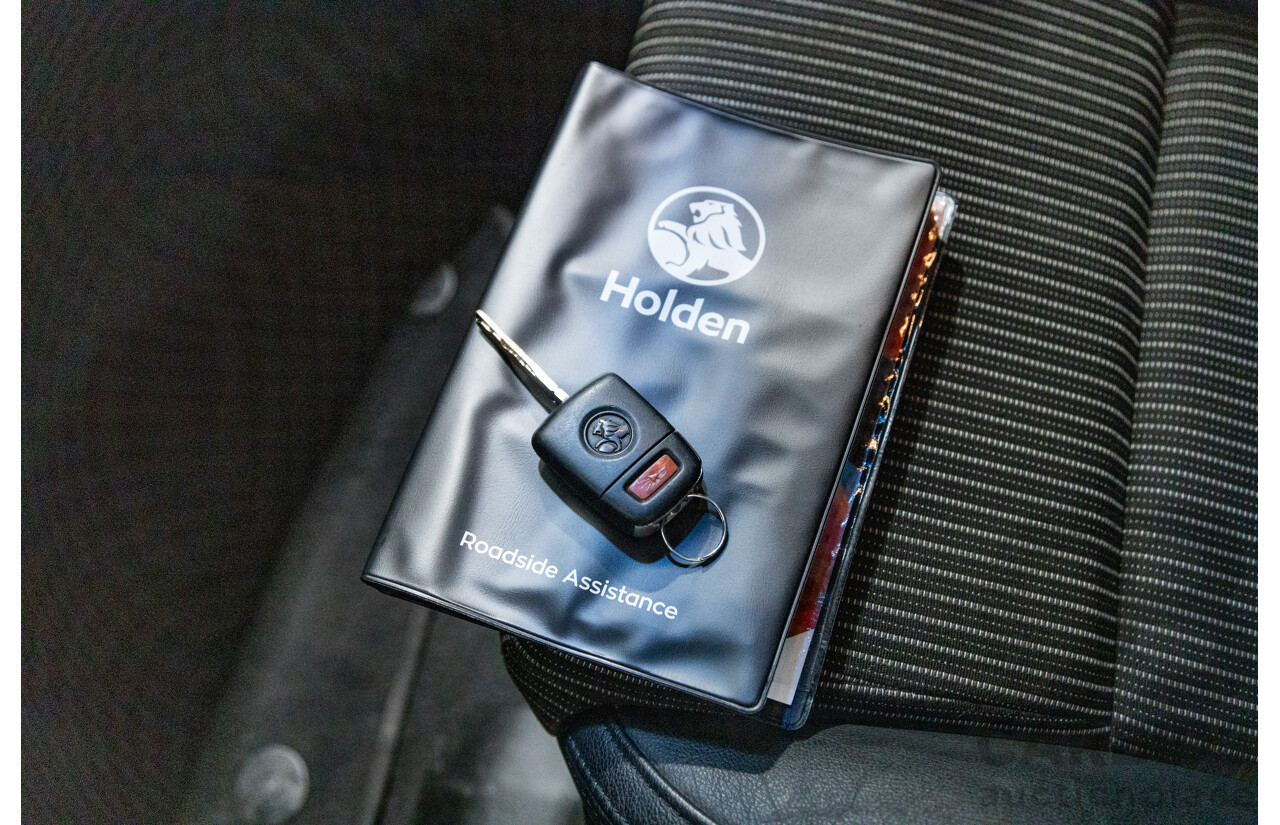 11/2012 Holden Commodore SV6 Z-Series VE II MY12.5 Utility Black V6 3.6L