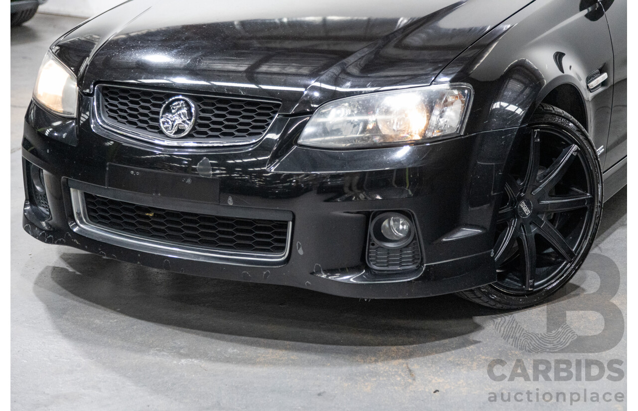 11/2012 Holden Commodore SV6 Z-Series VE II MY12.5 Utility Black V6 3.6L
