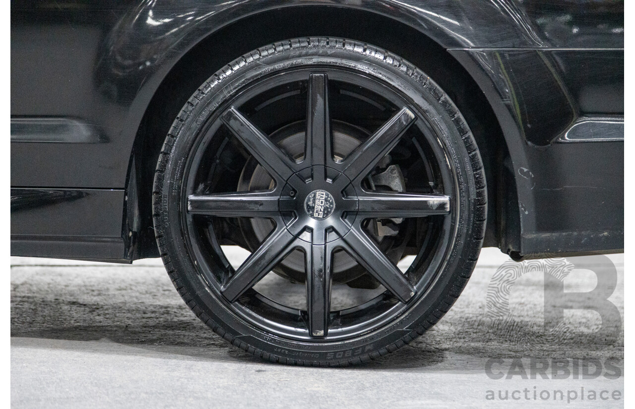 11/2012 Holden Commodore SV6 Z-Series VE II MY12.5 Utility Black V6 3.6L