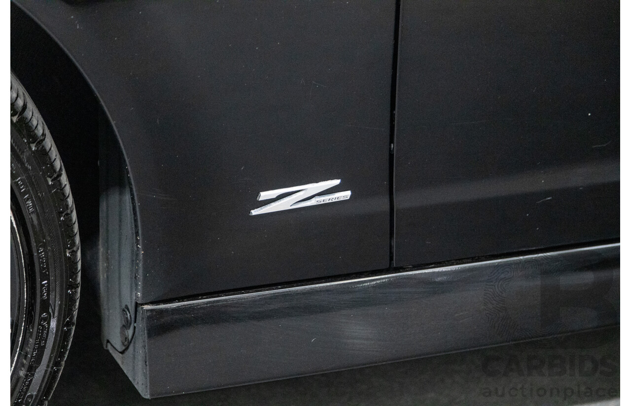 11/2012 Holden Commodore SV6 Z-Series VE II MY12.5 Utility Black V6 3.6L