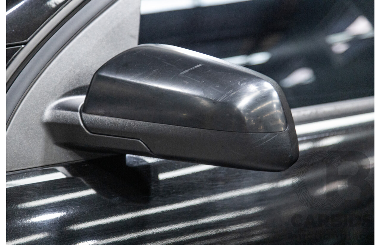 11/2012 Holden Commodore SV6 Z-Series VE II MY12.5 Utility Black V6 3.6L