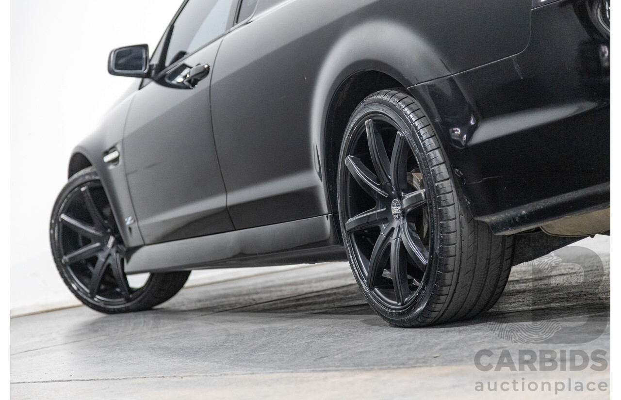 11/2012 Holden Commodore SV6 Z-Series VE II MY12.5 Utility Black V6 3.6L