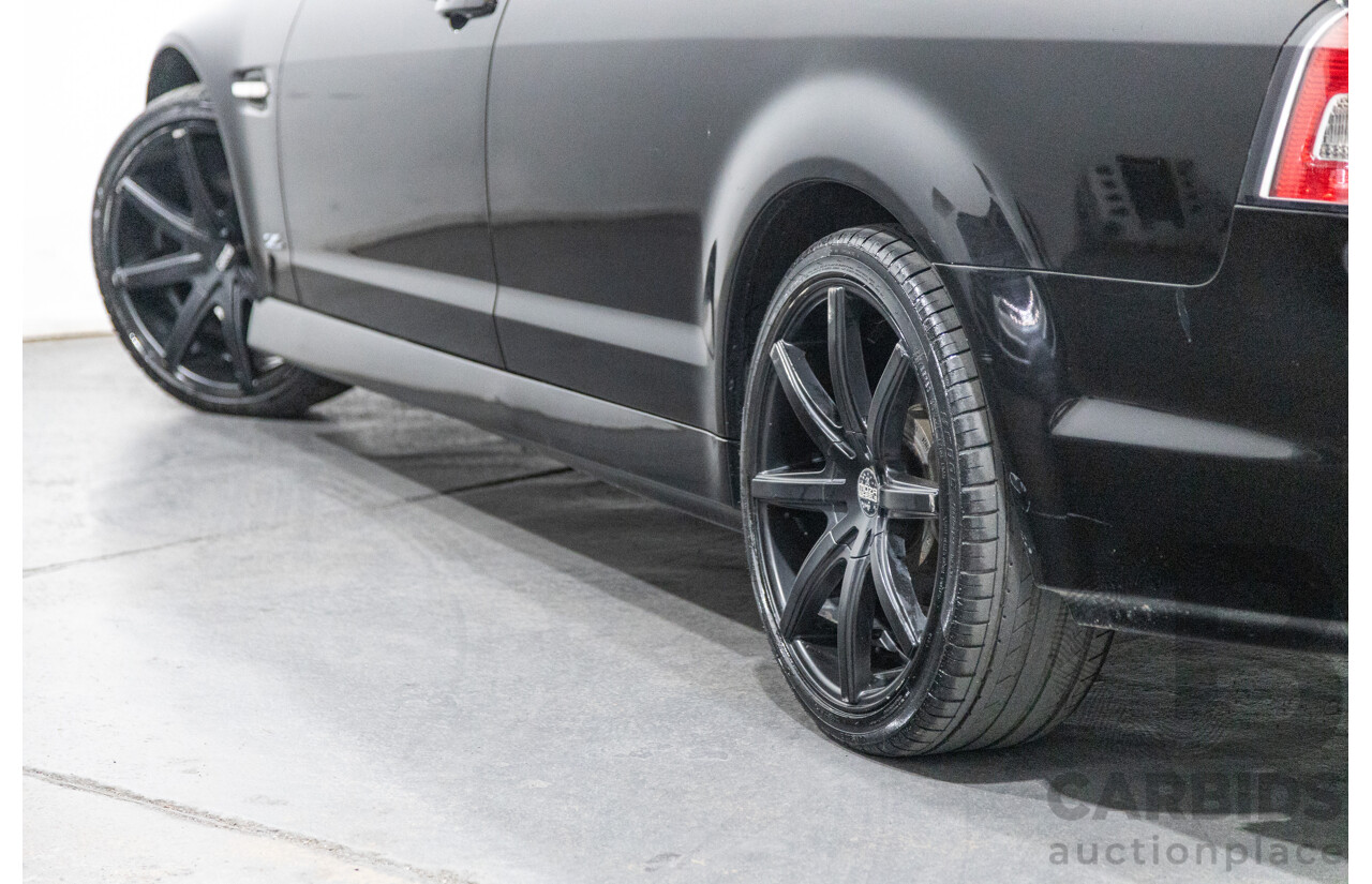 11/2012 Holden Commodore SV6 Z-Series VE II MY12.5 Utility Black V6 3.6L
