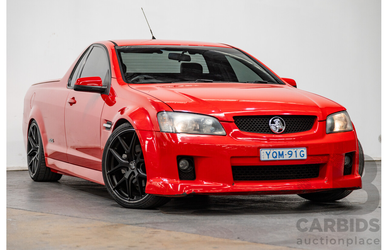3/2009 Holden Commodore Ute SS VE MY09.5 Utility Red Hot V8 6.0L