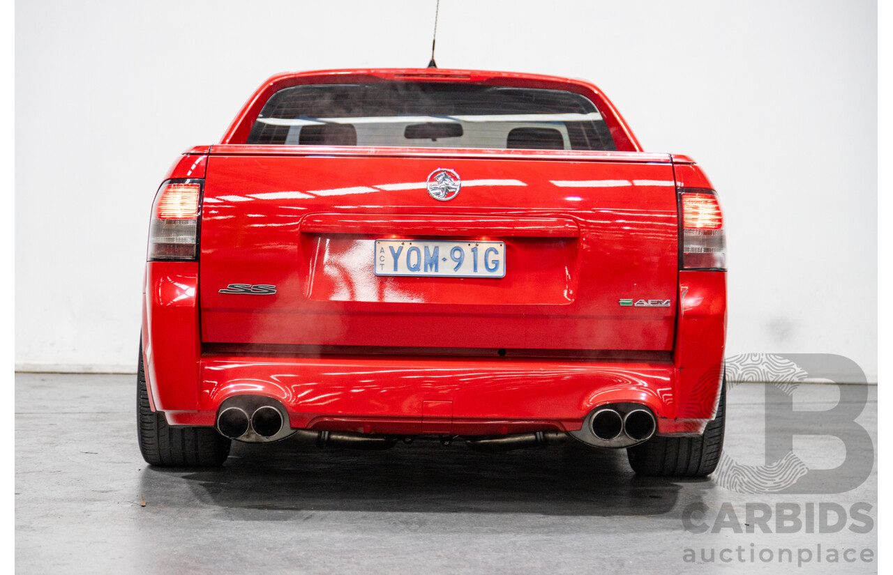 3/2009 Holden Commodore Ute SS VE MY09.5 Utility Red Hot V8 6.0L