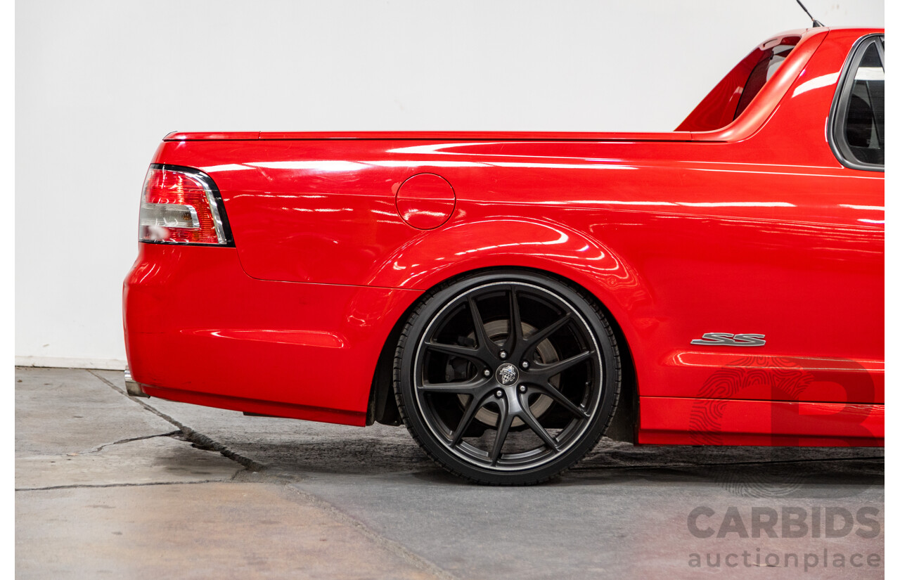3/2009 Holden Commodore Ute SS VE MY09.5 Utility Red Hot V8 6.0L